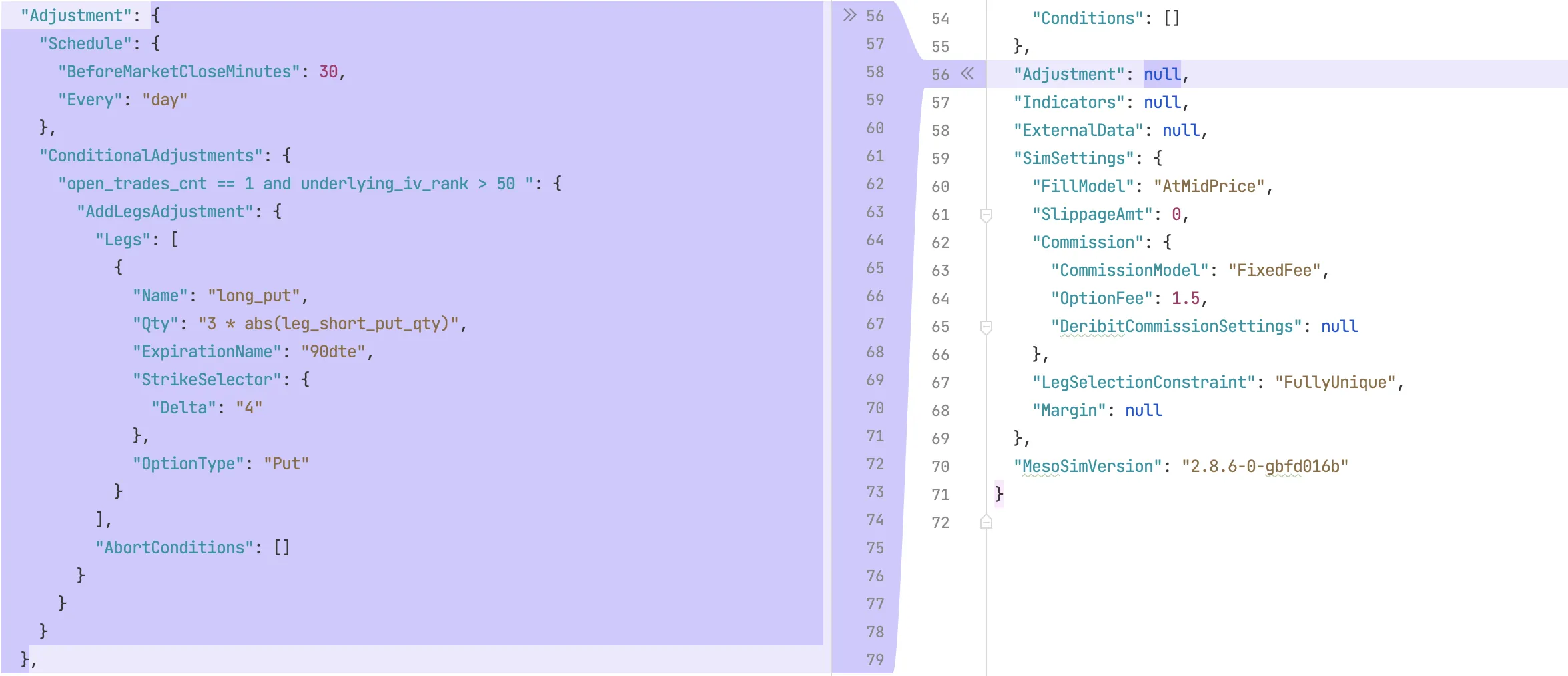 Theta Engine Volatility Hedged Differences Part 3